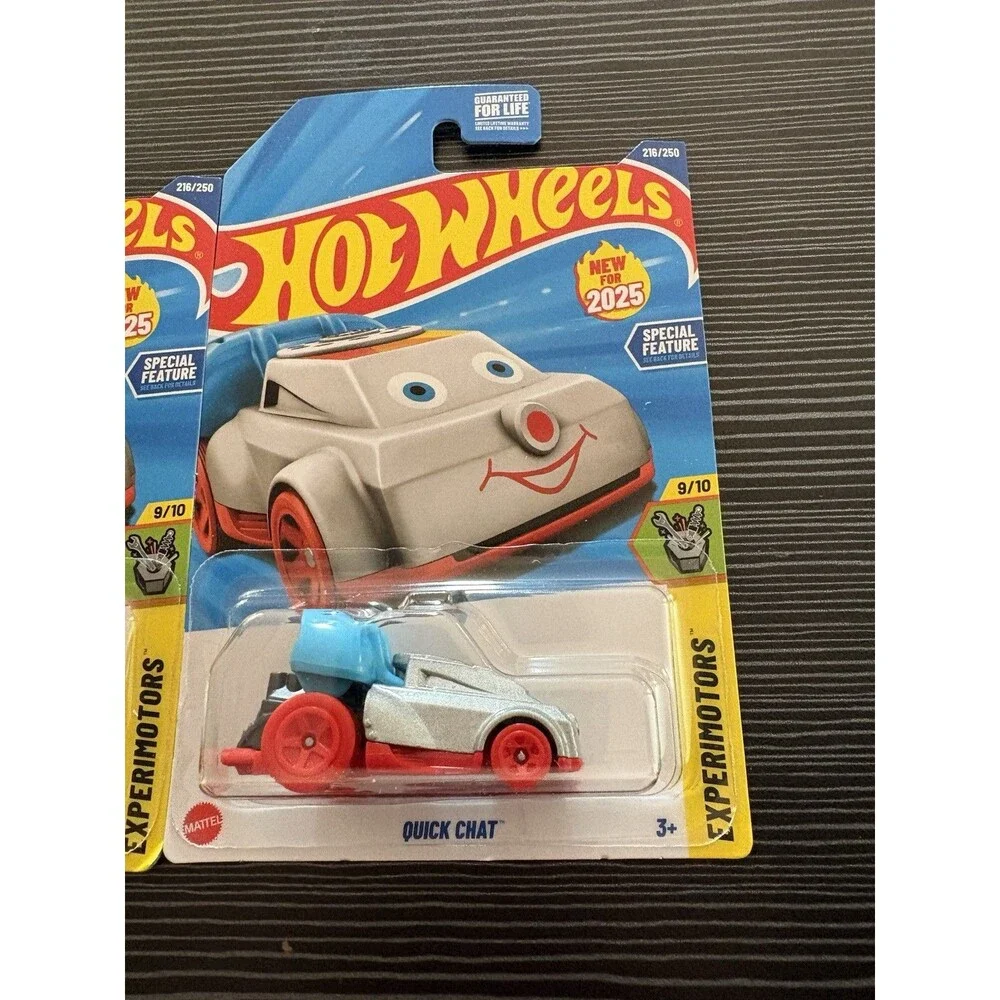 2025 Hot Wheels Quick Chat 216/250 Silver Lot of 2